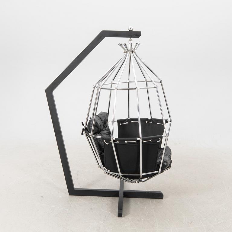 Ib Arberg, fåtölj "Gojan" ABRA Möbler, Taberg 1970-tal.