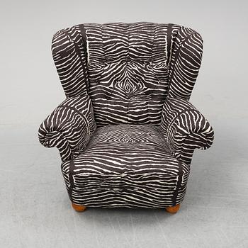 A lounge chair from OH Sjögren, second half of the 20th Century.