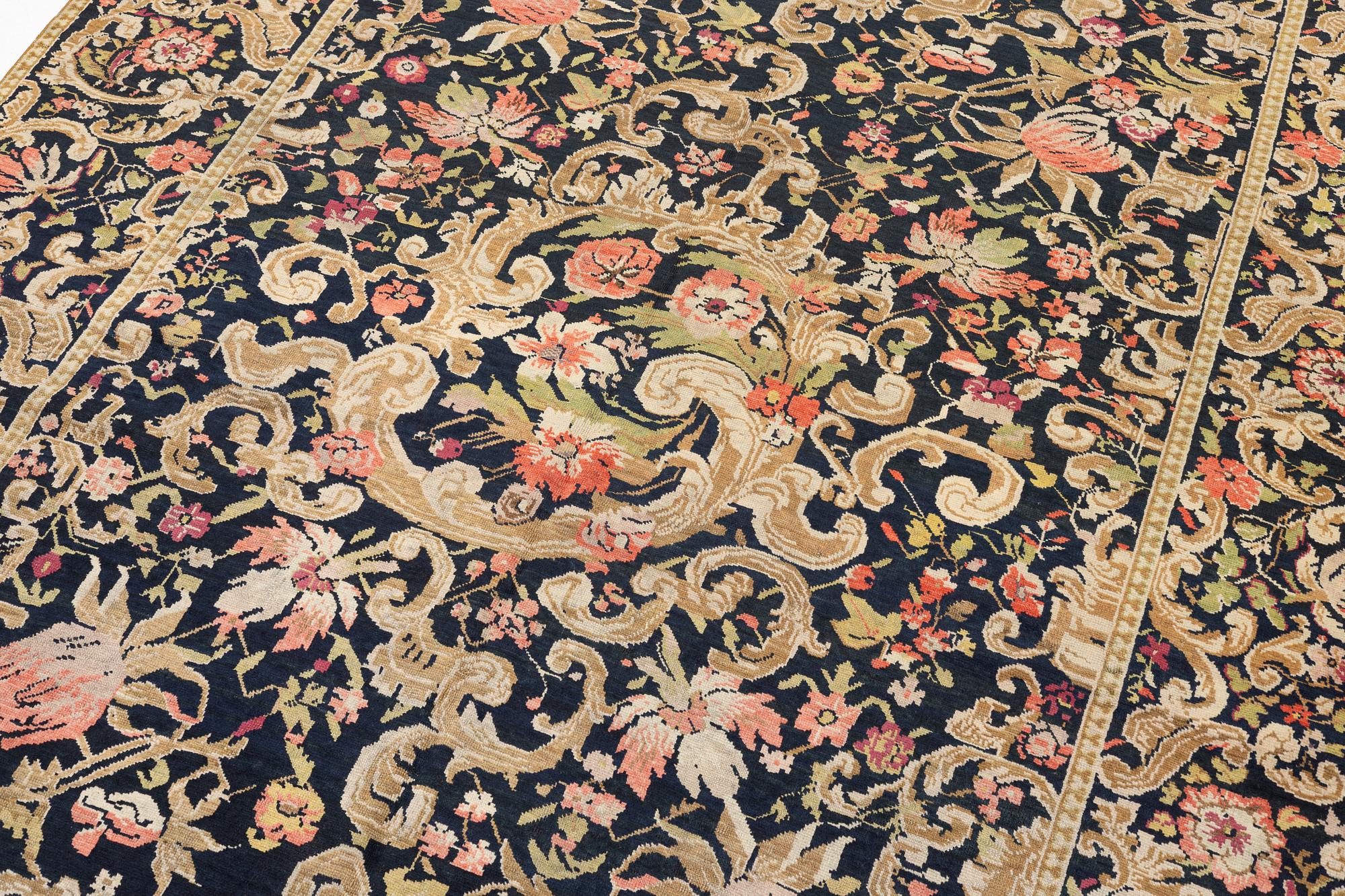 A Karabagh runner, South Caucasus, c. 649 x 228 cm.