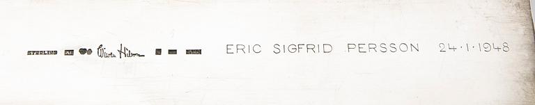 Wiwen Nilsson, brevkniv sterling silver Lund 1942.