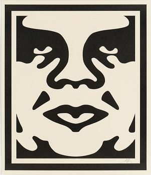 SHEPARD "OBEY" FAIREY, grafiska blad, 3 st, signerade och daterade -14.