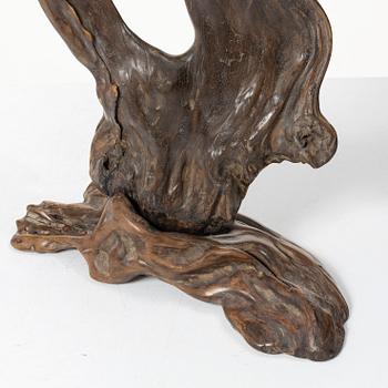 A Chinese root sculpture, 20th century.