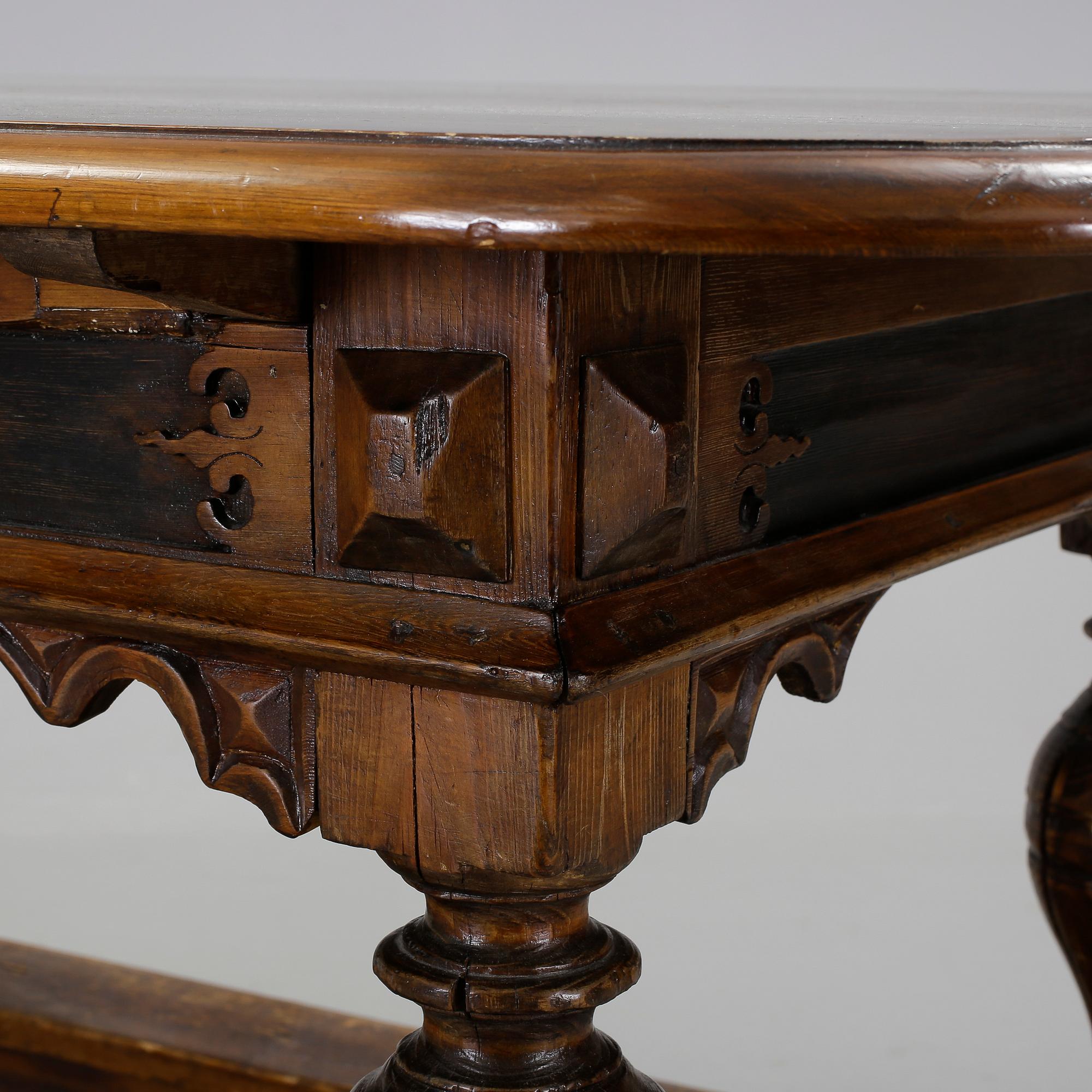 BORD, delvis renässans/barock, 1600/1700-tal.