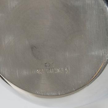 A 20th century sterling silver ladle, Swedish import marks.