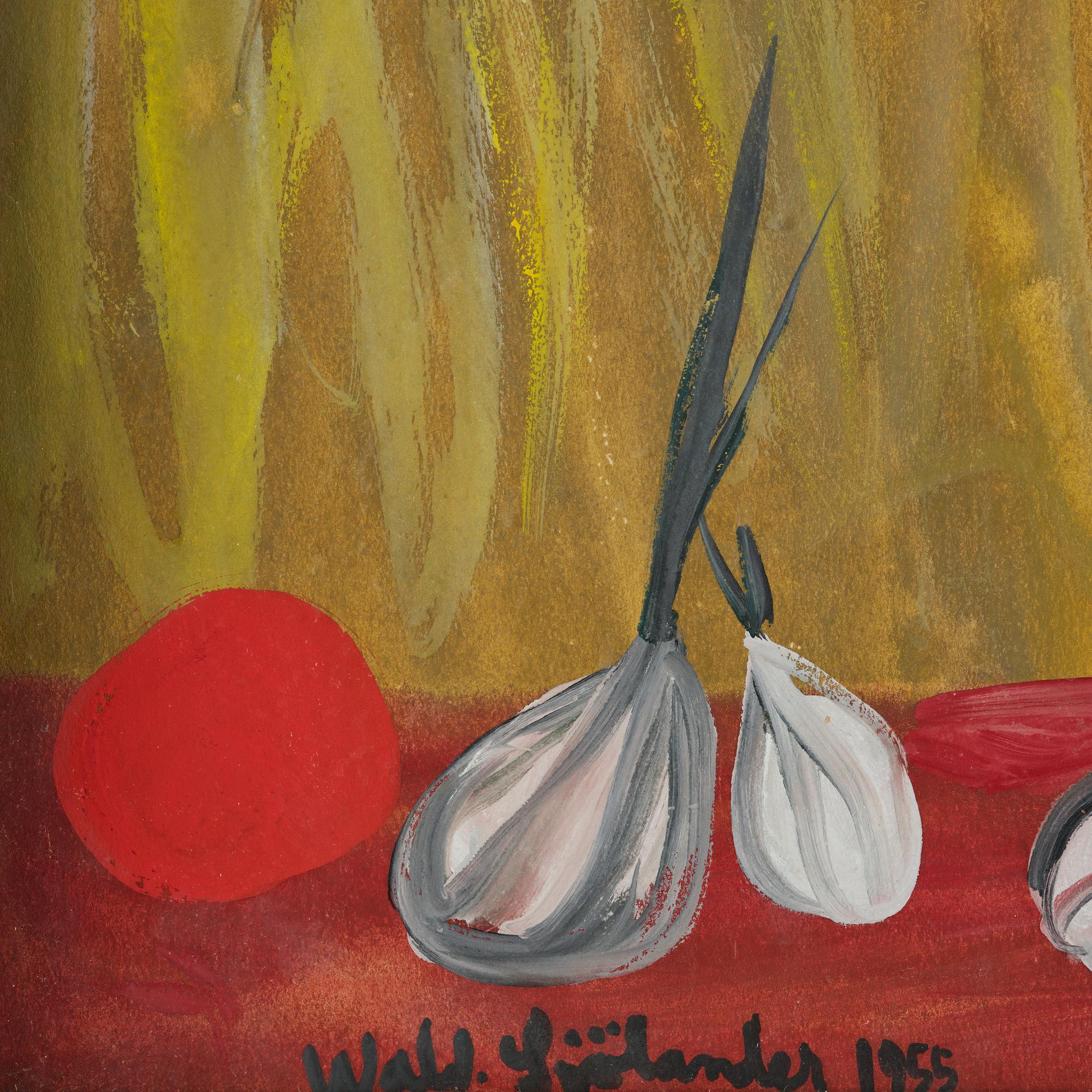 Waldemar Sjölander, Kvinna och hönor.