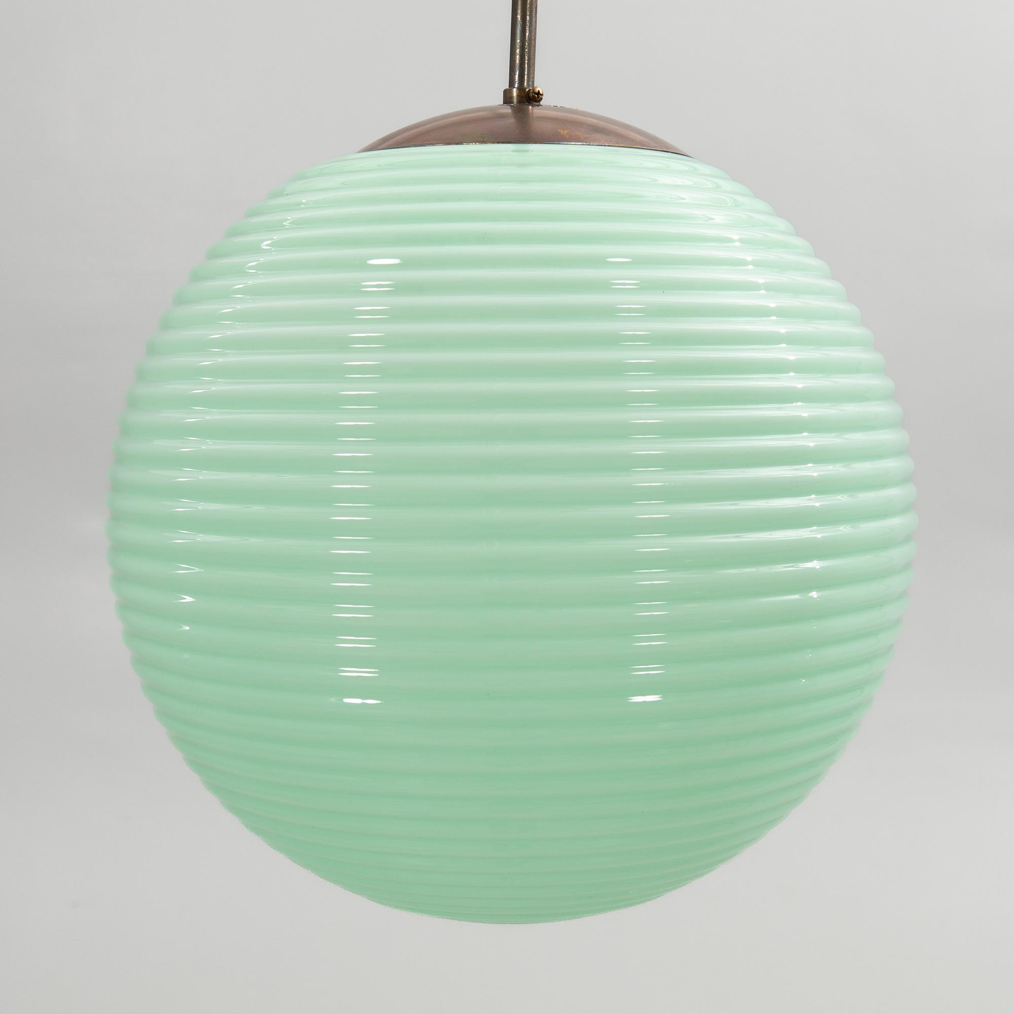 Ceiling lamp, Swedish Modern, 1940s.