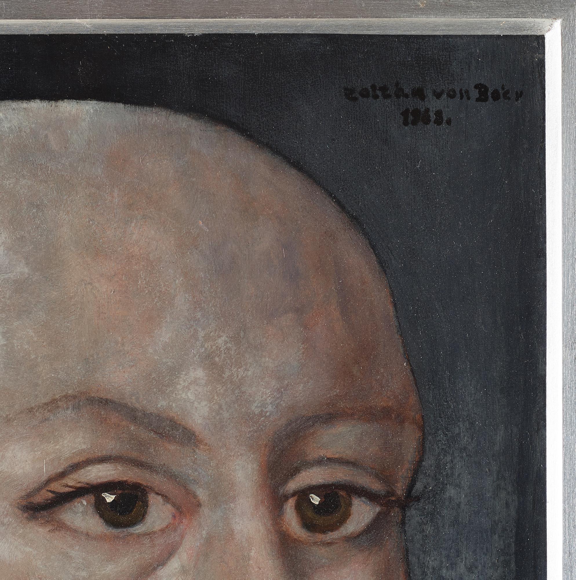 ZOLTAN VON BOER, pannå, signerad och daterad 1963.