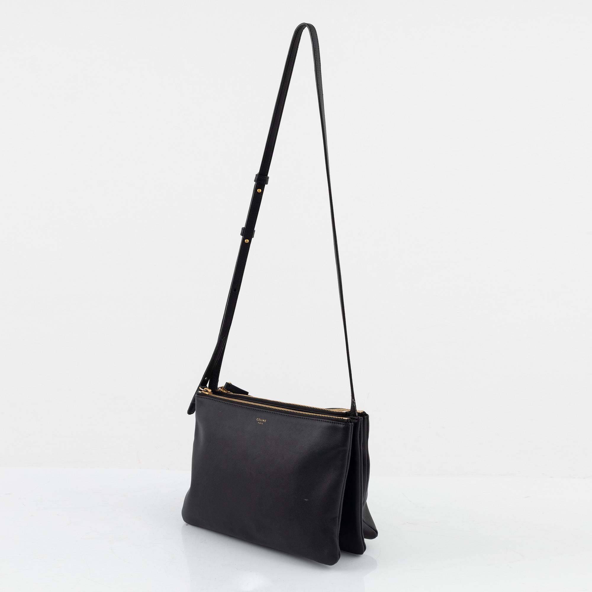 Celine trio large black hotsell