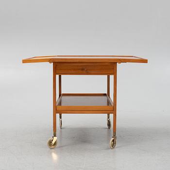 Josef Frank, a mahogany tea trolley, Firma Svenskt Tenn, Sweden.