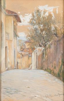 Elin Danielson-Gambogi, Street view from Italy.