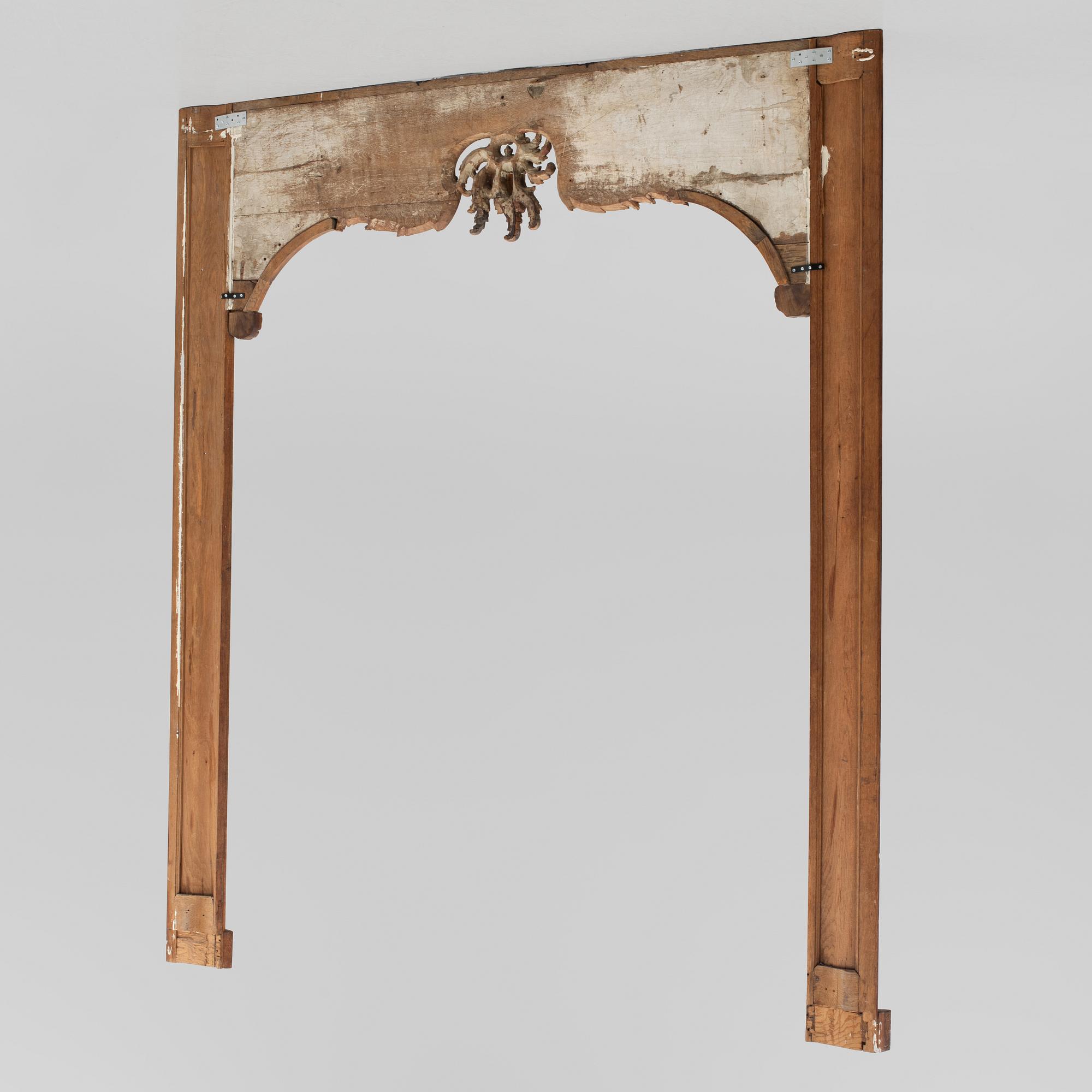 Dörromfattning, rokoko/rokoko-stil, 1700/1800-tal.