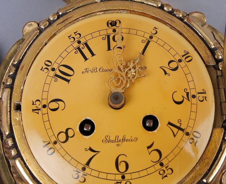 VÄGGPENDYL, gustaviansk stil 1900-tal.