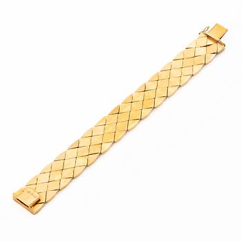 Bracelet, 18K gold, Italy.