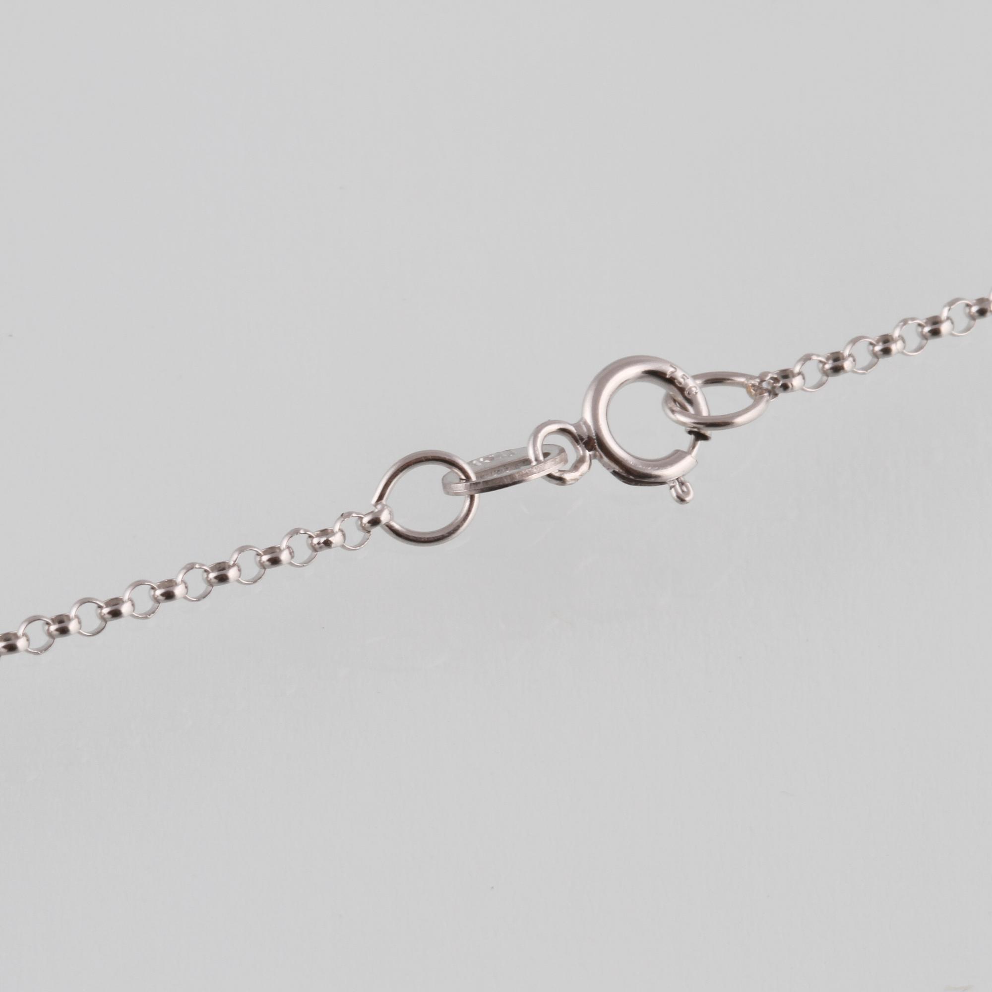 HÄNGE, 18K vitguld med briljantslipade diamanter ca 0.07 ct. Vikt 2,6 gram.