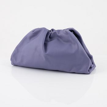 Bottega Veneta, a lavender leather 'Pouch clutch'.