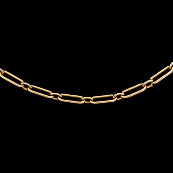 HALSSMYCKE, 18K guld. Cartier.