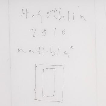 Hans Gothlin, "Nattblå".