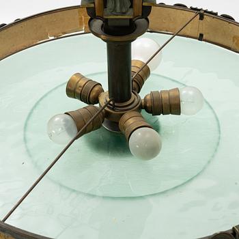 Einar Bäckström, ceiling lamp, model 4006, Swedish Grace, 1920s/30s.