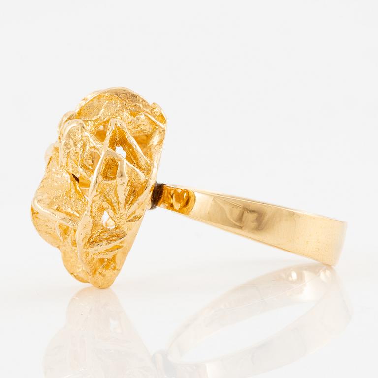 Björn Weckström, a ring 18K gold, for Lapponia.