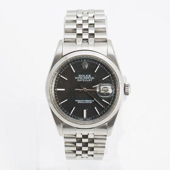 ROLEX, Oyster Perpetual datejust, wrist watch, 36 mm,