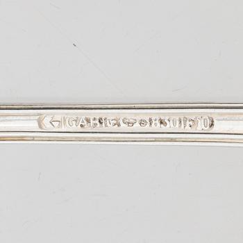 A Swedish silver cutlery set, model "Olga", GAB, Eskilstuna 1974-1981 (24 pieces).