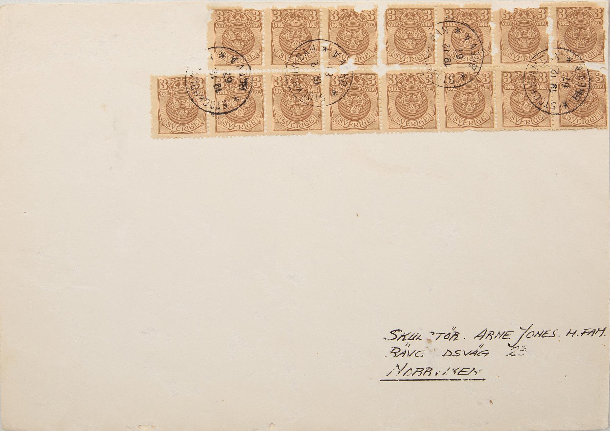 Margit Ljung och Pierre Olofsson julhälsningar 3 st.