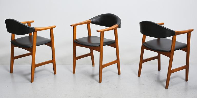 KARMSTOLAR, 3 st, 1950-/60-tal.