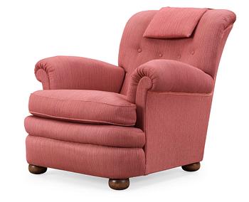 A Josef Frank easy chair for Svenskt Tenn, model 336.