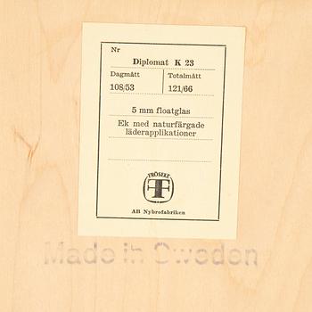 A 'Diplomat' mirror from Fröseke, 1960's.