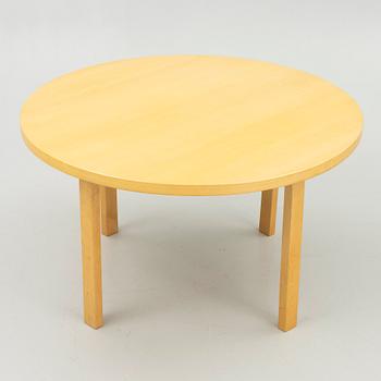 Alvar Aalto, a model 91dining table, Artek, Finland.