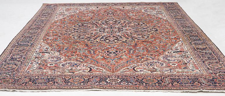 A semi-antique Ahar carpet, North west Persia, c. 410 x 300 cm.