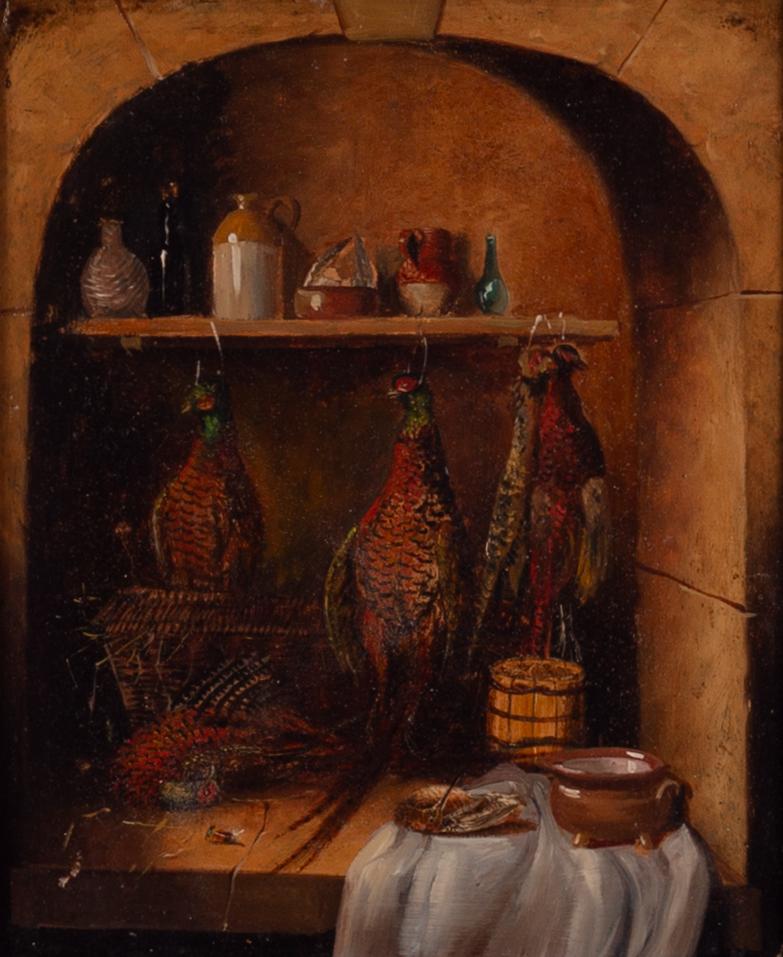 Unknown artist, 19th century, Still Life with Birds.