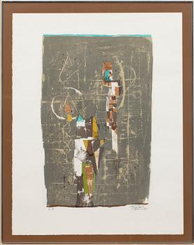 Johnny Friedlaender · JOHNNY FRIEDLAENDER, litografi, signerad och numrerad EA.