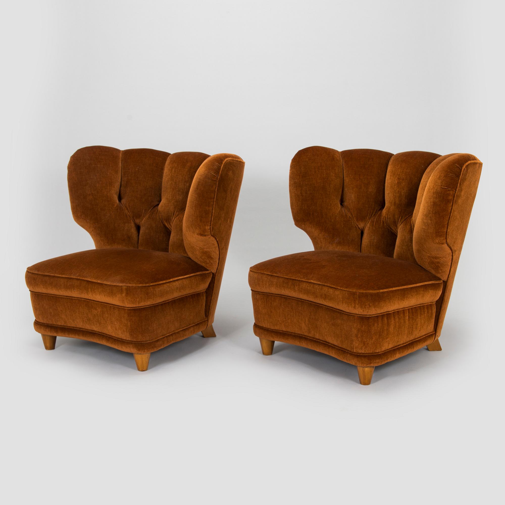 Nojatuolipari, 1900-luvun puoliväli.