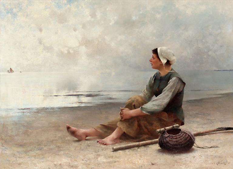 August Hagborg, "Väntan" (Waiting).