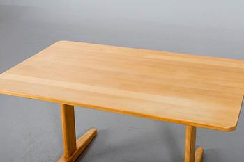 A second half of the 20th century Børge Mogensen 'Shaker' dining table, C.M Madsens Fabriker, Denmark.