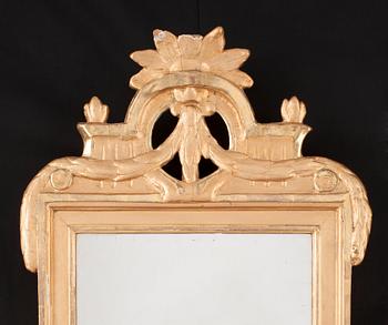 A Swedish Transition mirror, Stockholm 1774.