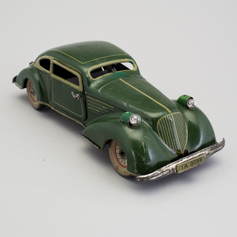 A tinplate Distler sports car IA 3058, Germany, 1930s.