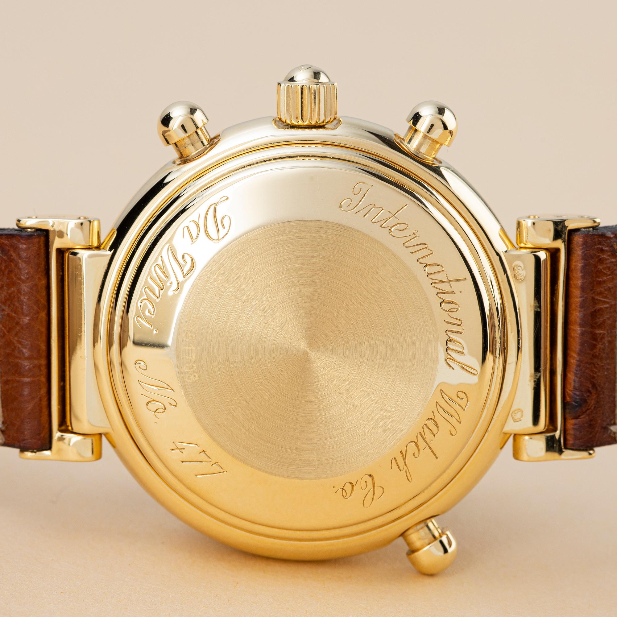 IWC, Da Vinci, Perpetual Calendar, Rattrapante, ca 2000.