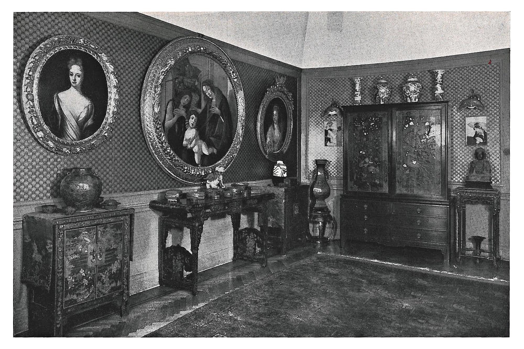 RÖKELSEKAR, brons. Arkaiserande troligen Mingdynastin.