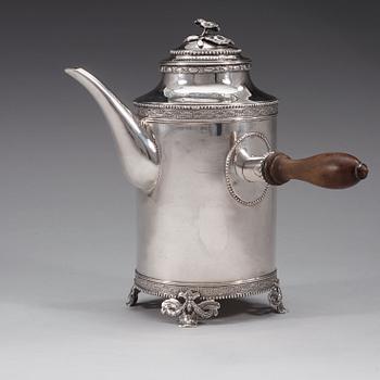 KAFFEKANNA, av Nils Tornberg, Linköping 1788. Gustaviansk.