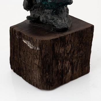 Claes Hake, a bronze sculpture, signed.