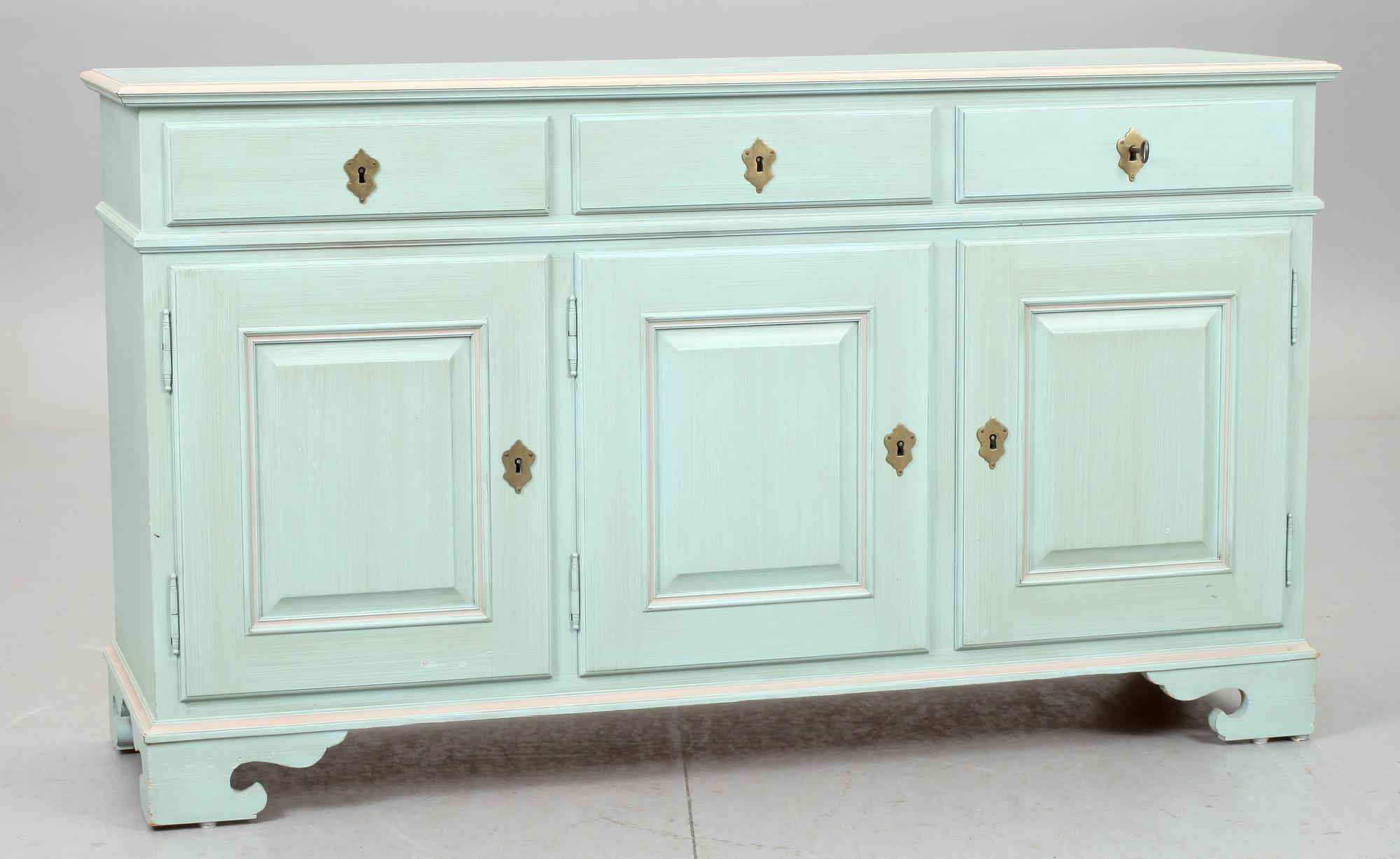 MATSALSMÖBLEMANG, 10 delar. Barock-stil, modern tillverkning. KA Roos, Helsingborg.