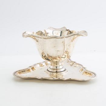 Sauce bowl, silver probably CC Christensen Randers Denmark 1925.