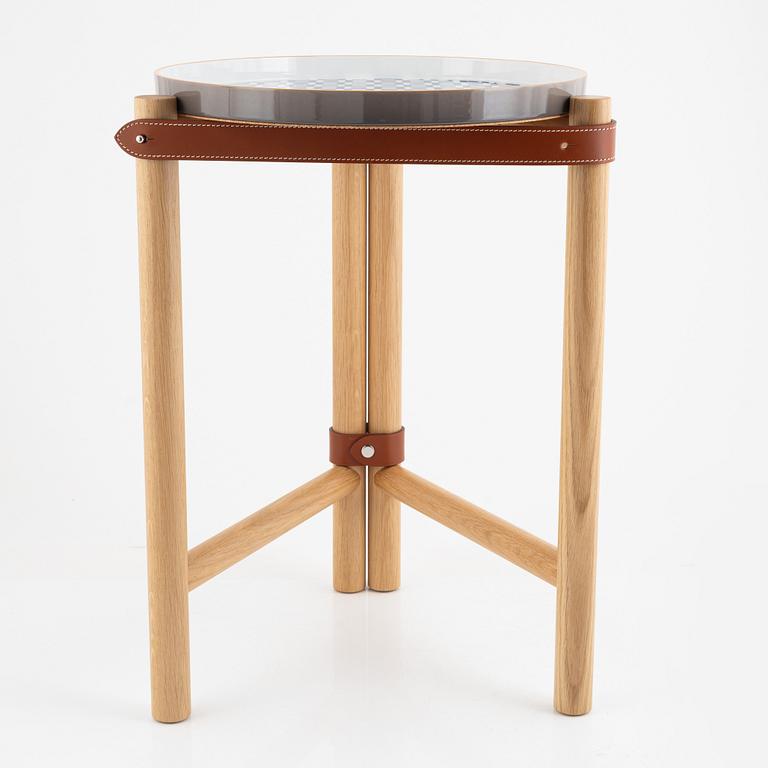 Hermès, occasional table, "Les Trotteuses D'Hermès occasional table, small model".