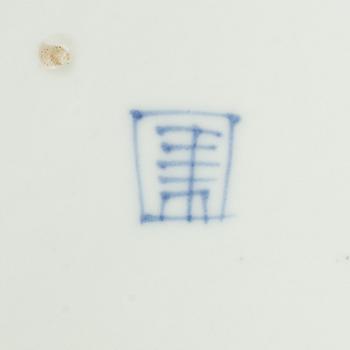 Two large Japanese dishes, Meiji period (1868-1912) and early 20th century.