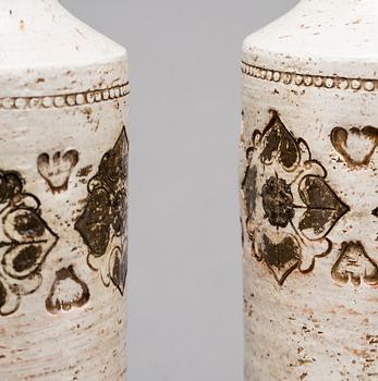 A PAIR OF TABLELAMPS, Bitosso, Italy for Bergboms,