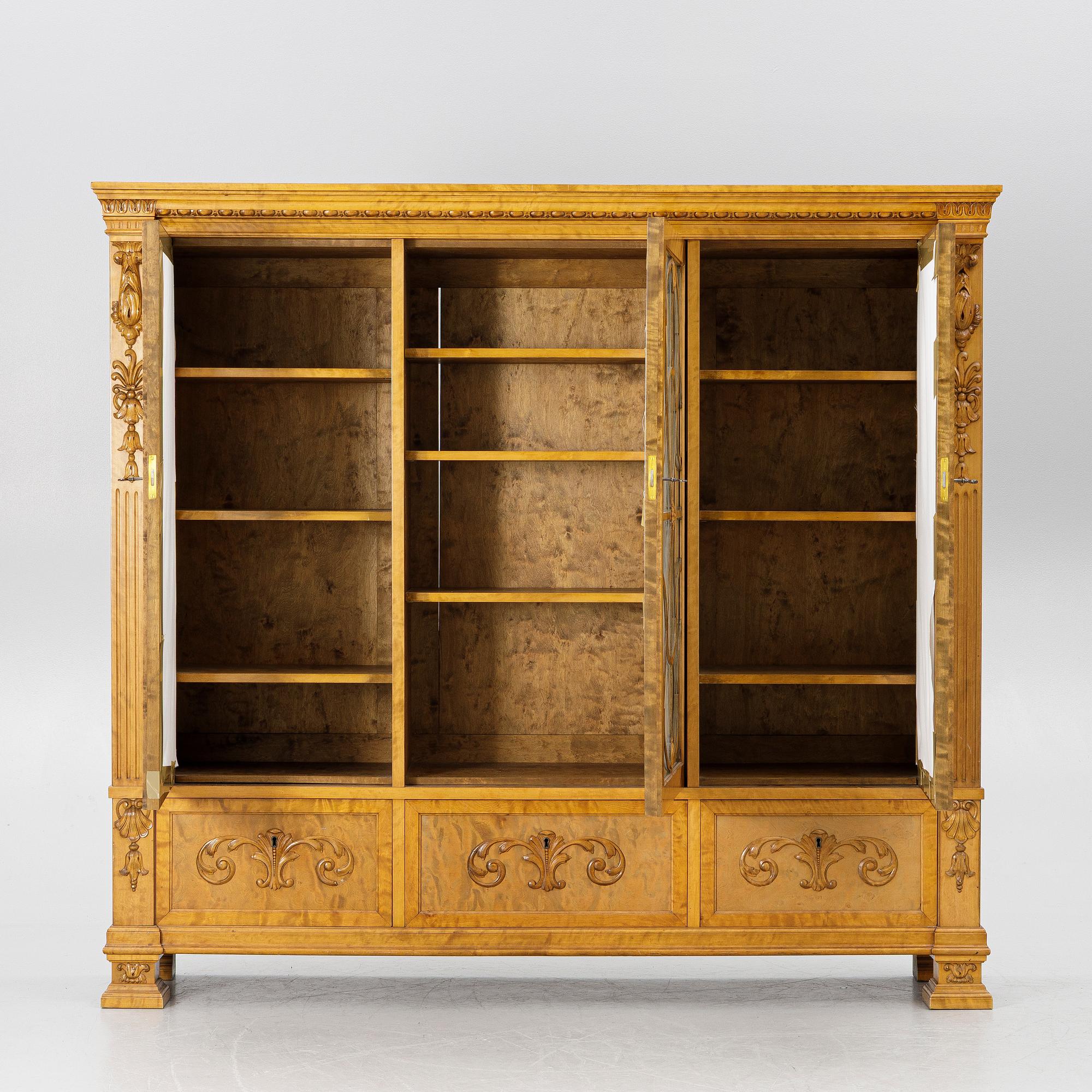 Display cabinet, 1920s-30s.