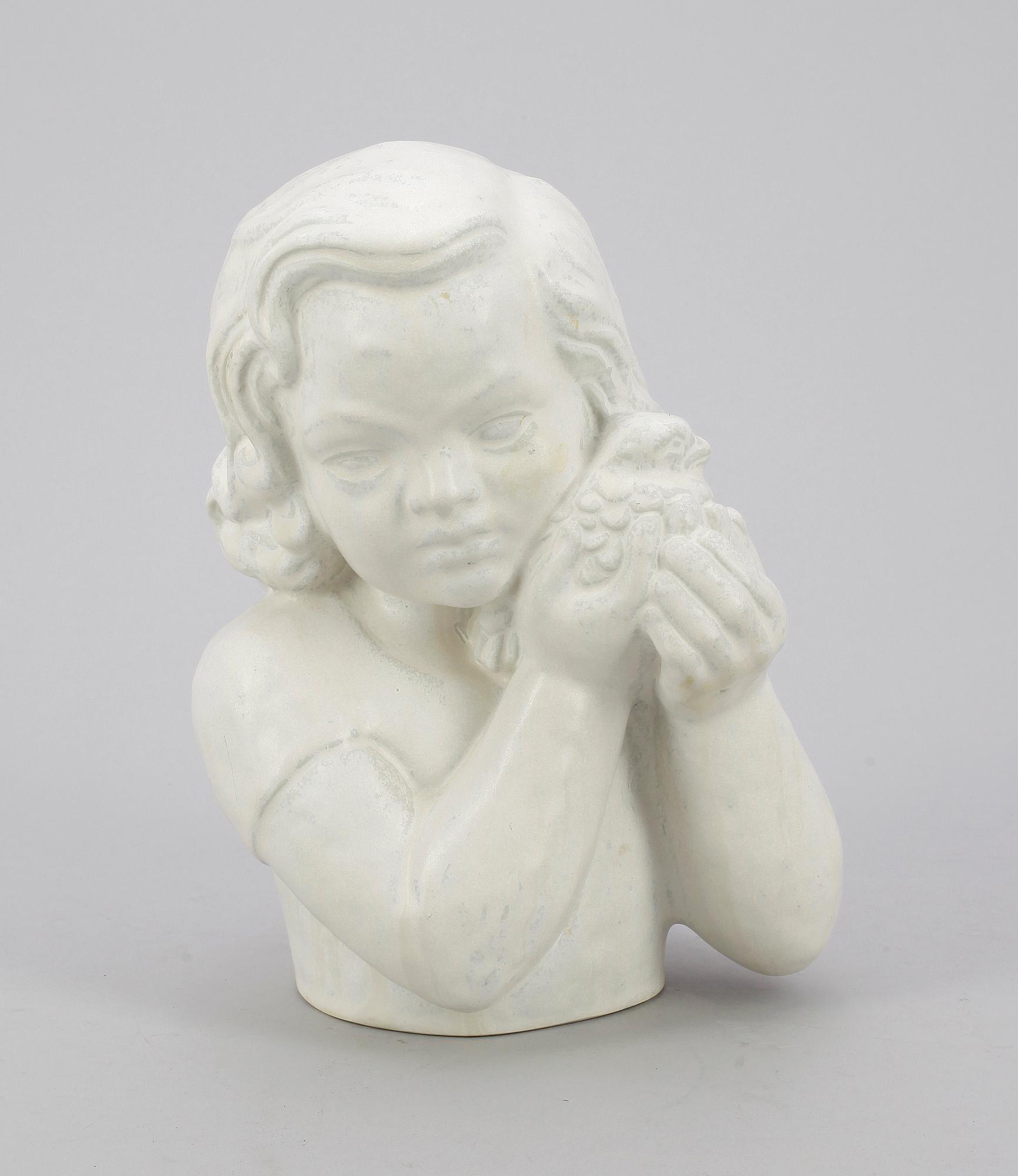 SKULPTUR, stengods, Harald Salomon, Rörstrand, 1940/50-tal.