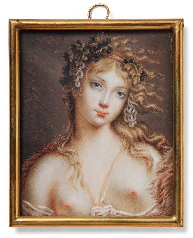 Unknown artist 19th Century. Bacchante.